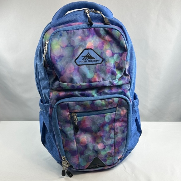 High Sierra Handbags - High Sierra Multicolor Backpack with Blue Accents